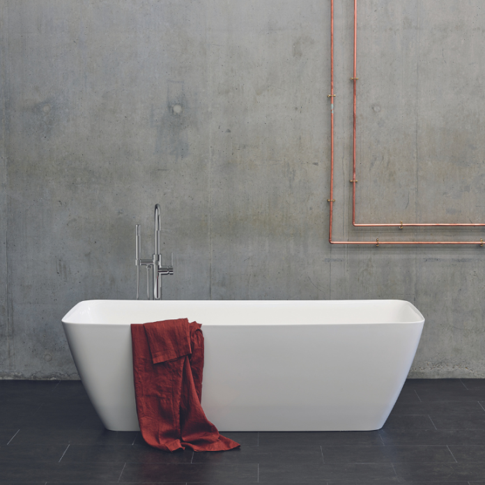 Clearwater Vicenza Grande ClearStone Freestanding Bath